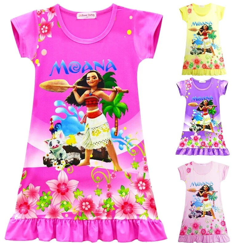 Moana Wedding Spring Dresses for Girls