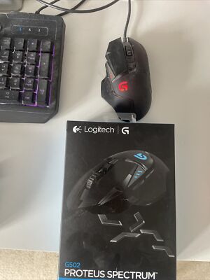 Logitech G502 Proteus Spectrum abstimmbare Gaming-Maus   schwarz