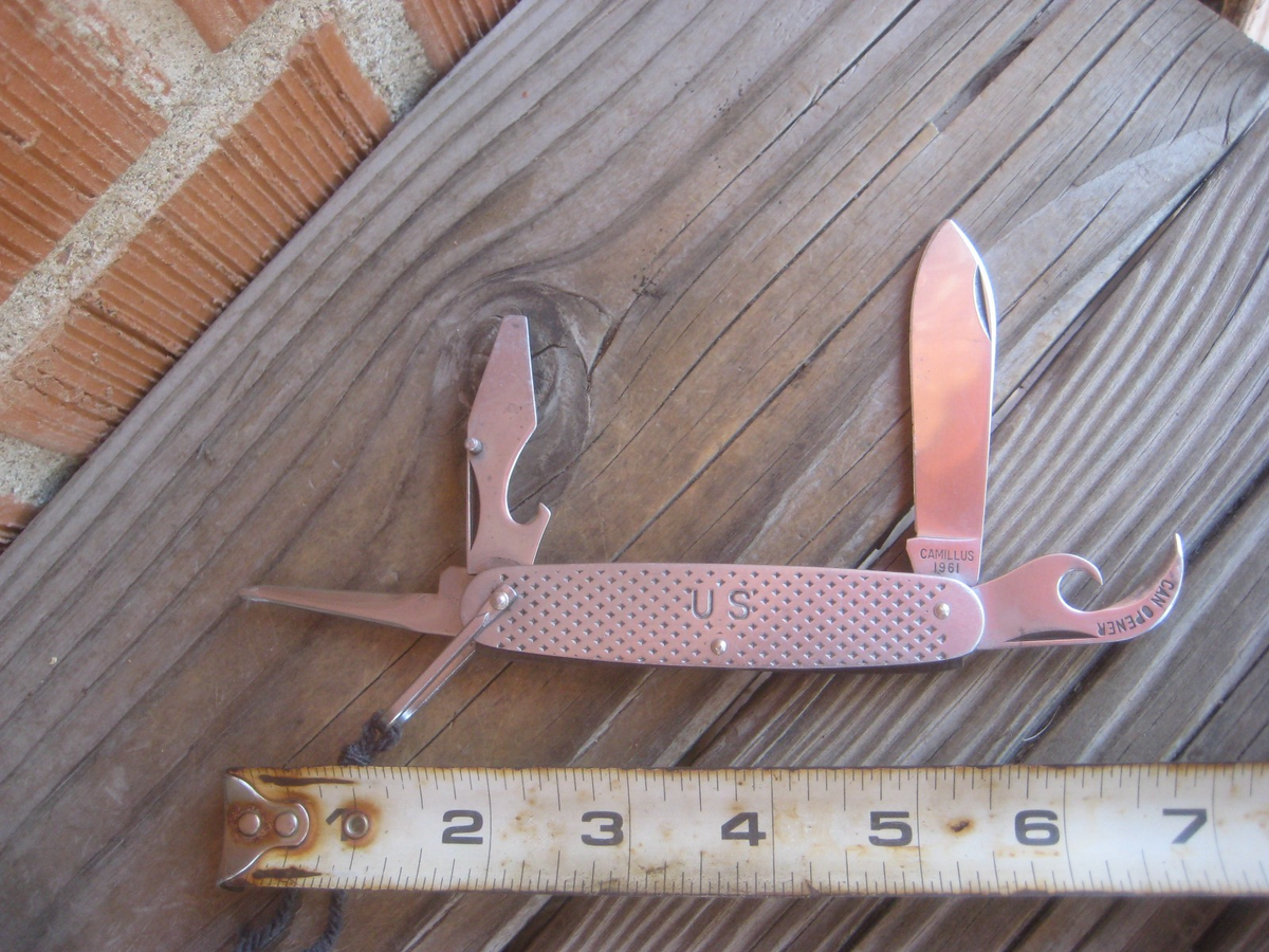 Vintage 4 Blade ** CAMILLUS --- 1961 *** US Military Survival