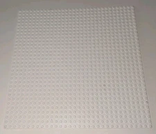 LEGO Baseplate WHITE 32x32 Snow Base Plate Platform Piece Part