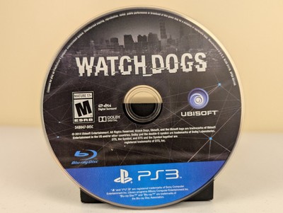 Watch Dogs (PlayStation 3 PS3) Disc Only  - Tested - Near Mint  !