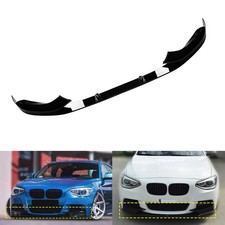 schwarz Front-Sto�stange Frontlippe F�r BMW 1er F20 F21 LCI/Facelift 2015-up