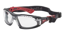 Bolle RUSHPFSPSI Rush+ With Foam And Strap With Clear Pc Lens
