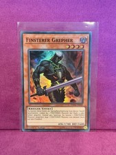 Finsterer Grepher DASA-DE042 Super Rare Deutsch EX YUGIOH