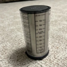 Kitchen Art Wet/Dry Measuring Adjust-A-Cup 2Cups/16oz/500ml,pint,Silver / Black