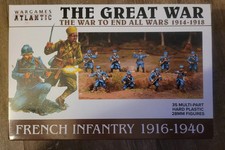 Wargames Atlantic Great War French Infantry 35  See Per Order Flat Rate Shippi