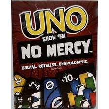Uno Show 'Em No Mercy Card Game New 2-6 players 7 Age