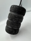 1/10 Touring Car tire 5 Blade Wheel (Chrome) 4pcs