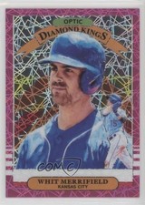 2019 Donruss Optic Diamond Kings Pink Velocity Prizm 167/199 Whit Merrifield 0en