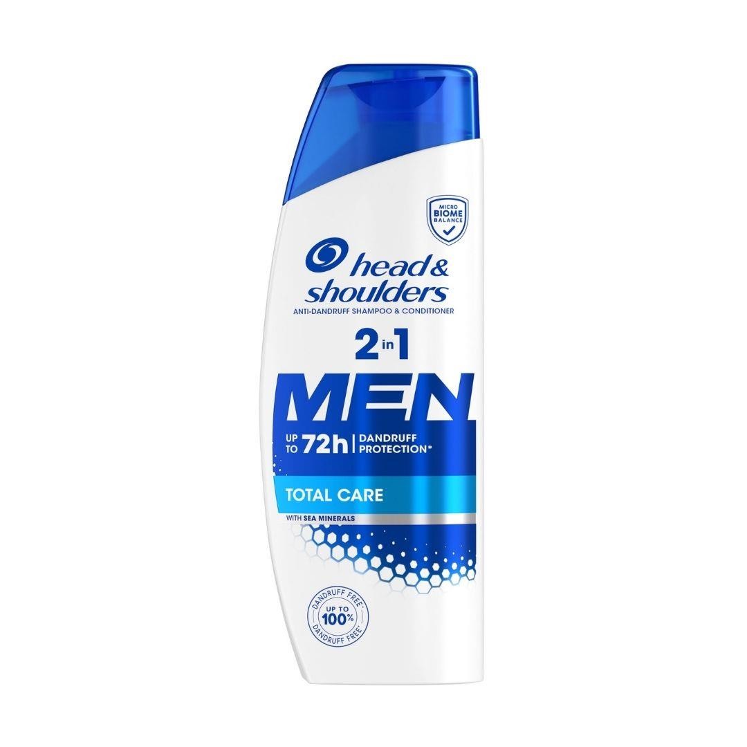 Head & Shoulders Men Total Care 2 in 1 Shampoo and Conditioner 250 ML x 6 - Image 2