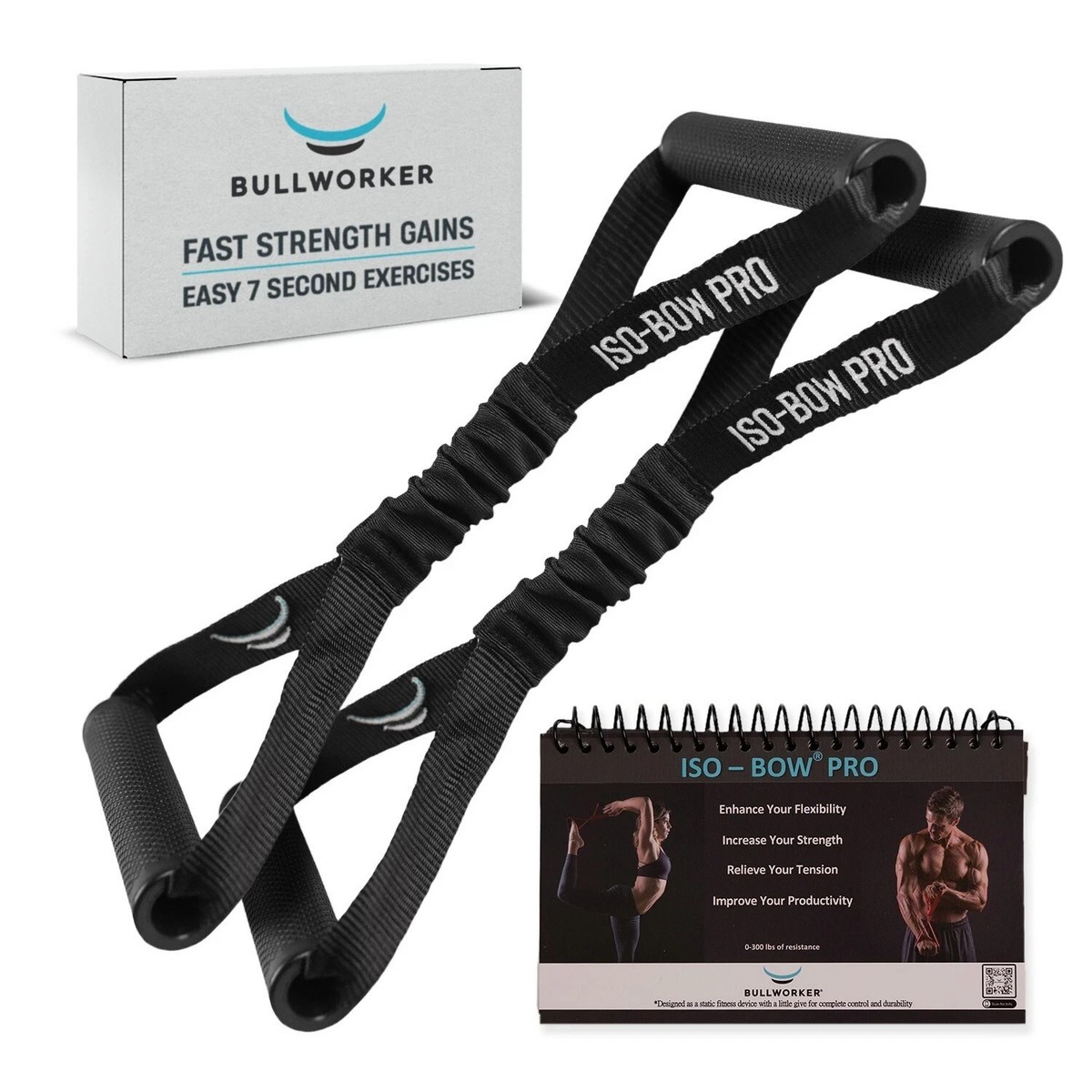 Bullworker Iso-Bow Pro Pair: Bullworker Iso-Bow (2x) for Strength