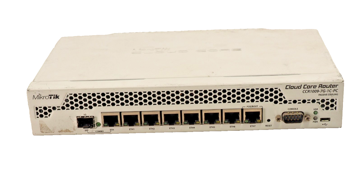 MikroTik CCR1009-7G-1C-PC Ethernet Router for sale online | eBay