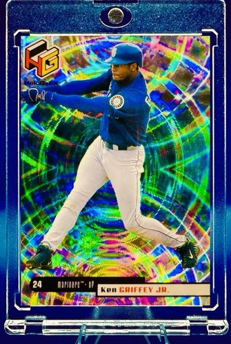 Ken Griffey Jr. VORTEX REFRACTOR TOPPS SP  CARD SEATTLE MARINERS HOF MINT