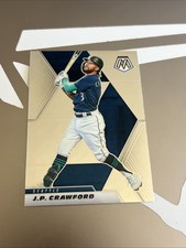 2021 Mosaic Base #1 J.P. Crawford - Seattle Mariners Card