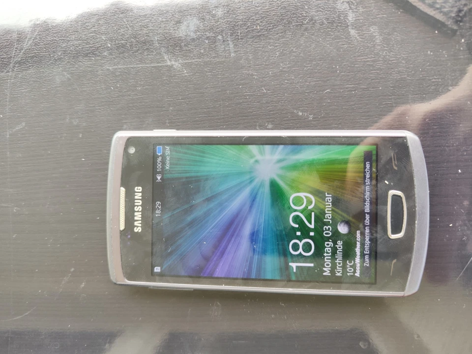 Samsung  Wave 3 GT-S8600 - 4GB - Black (Ohne Simlock) Smartphone, Foto 4 von 5