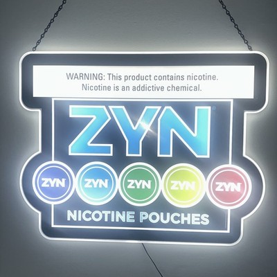 ZYN Acrylic LED Sign