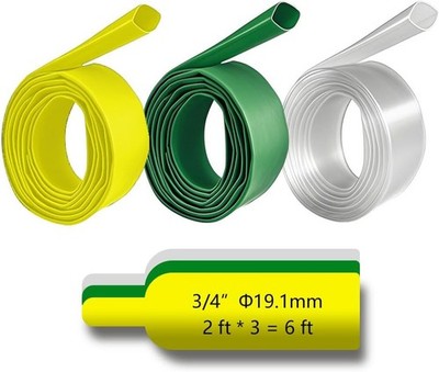 3 1 Adhesive Lined Heat Shrink Tubing 4 Inch Marine Grade Waterproof Dual Wall