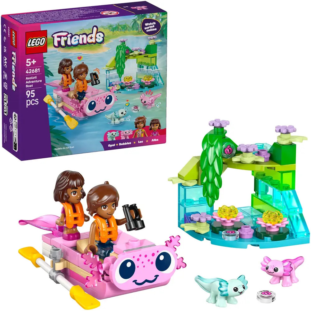 Lego Damen Axolotl-Abenteuerboot (42681, Friends) - Image 4