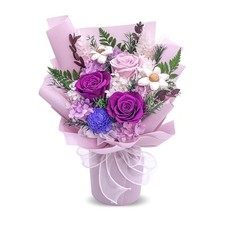 Preserved Flower Bouquet, Fresh Flowers for Delivery Prime Tomorrow Purple