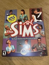 The Sims Big Box 2000 Game Of The Year Factory Sealed Nice Condition Vintage