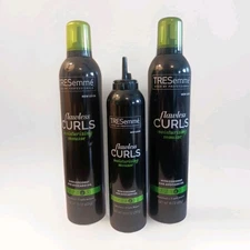 3-Pack TRESemmé Flawless Curls Mousse w Coconut & Avocado Oil Extra Hold Level 4