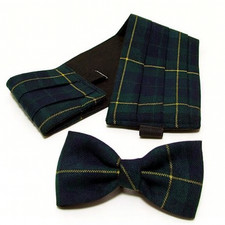 Campbell of Argyll Modern Tartan Cummerbund and Bow Tie Set