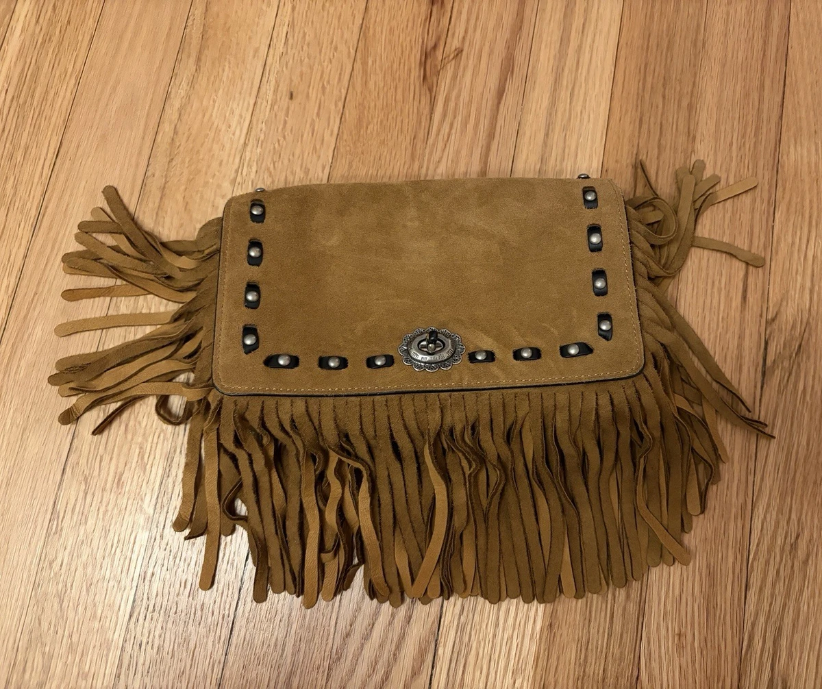 Coach Fringe Suede Exterior Bags & Handbags for Women for sale | eBay