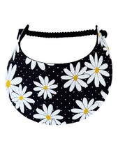 PICKLEBALL MARKETPLACE - Fabric Foam Visor - No Headache -"Daisy's"