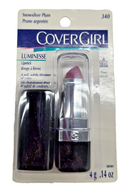 NEW Covergirl Luminesse Lipstick-340 Snowsilver Plum