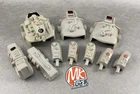 1983 GI JOE 3.75” - COBRA SNAKE ARMOR - 10-PIECE PARTS LOT