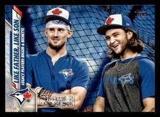 2020 Topps Celebration of the Decades Parallel # 61 LIke Father, Like Son - Cava