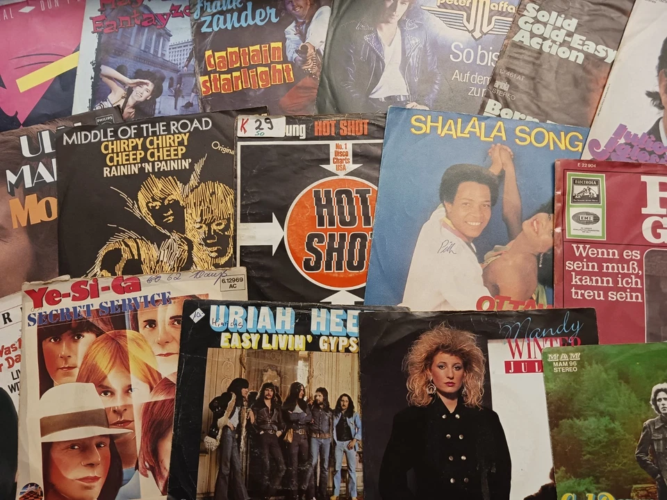 300 Single Deutsch / Englich / 70er / 80er /für die Musikbox - Bild 2 von 4