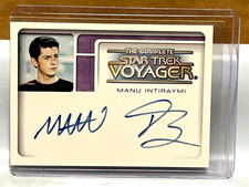 STAR TREK VOYAGER MANU INTIRAYMI AUTOGRAPHED CARD