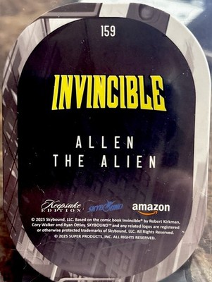 Invincible Allen The Alien Oval Holo Keepsake Edition #159 | eBay