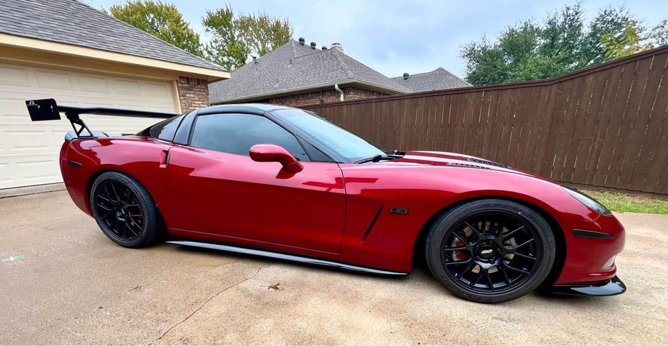 2009 Burgundy Chevrolet Corvette   | C6 Corvette Photo 6