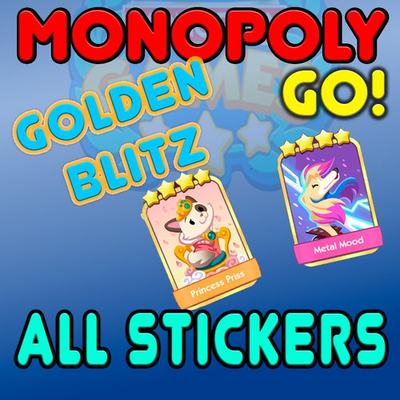 #ad #ad Monopoly GO Golden Blitz Princess Priss and Metal Mood $3.99
