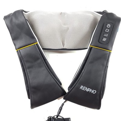 Renpho Shiatsu Shoulder Back Massager with Heat Deep Tissue 3D Kneading Massage