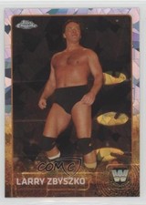 2015 Topps Chrome WWE Atomic Refractor Larry Zbyszko #84 0ad
