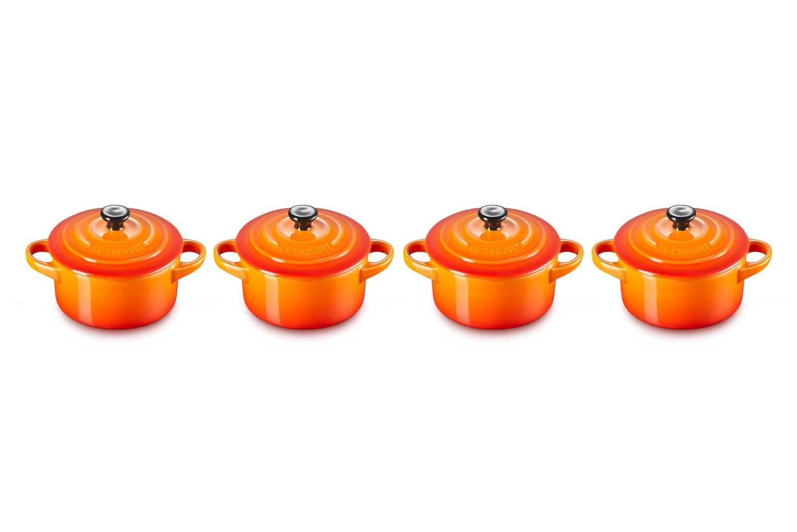 Mini Cocottes Céramique Volcanique | Set Idéal pour vos Repas et Apéritifs Dinatoires
