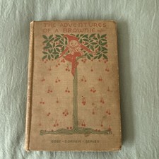 Antique 1921 ADVENTURES OF A BROWNIE Miss Mulock Page Co Cosy Corner Series HC