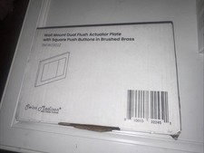 Swiss Madison Wall Mount Actuator Flush Push Button Plate SM-WC002Z