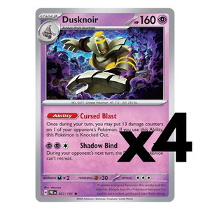 Dusknoir Pokemon Card