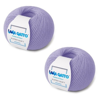 Strickgarn 100% reine MerinoSchurwolle ExtraFine, line Super Soft von Lana Ga...