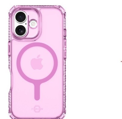 ITSKINS Hybrid  Vapor Magnetic  Protective Phone Case for iPhone 17 Light Pink