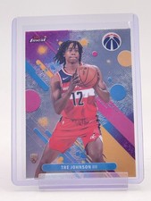 TRE JOHNSON III 2025-26 TOPPS FINEST BASKETBALL ROOKIE #6 WIZARDS Q6642