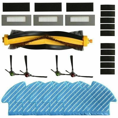 Ersatz für ECOVACS DEEBOT 900 DN5G Staubsauger Hauptseitenbürsten Filter Kit