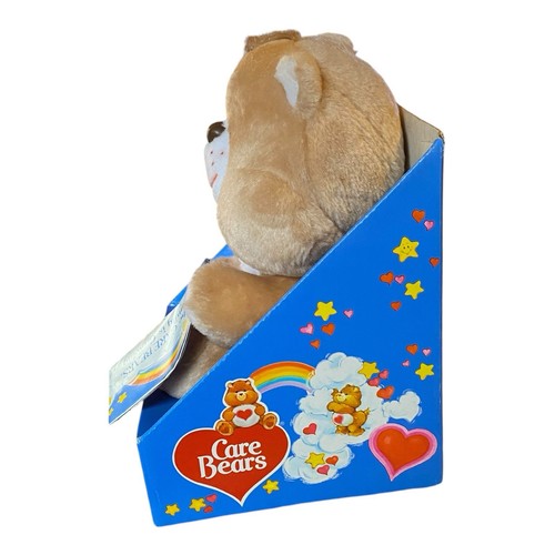 Vintage 1985 Care Bears Tenderheart Bear 13" Plush - New in Box w/ Tag - Picture 2 of 6