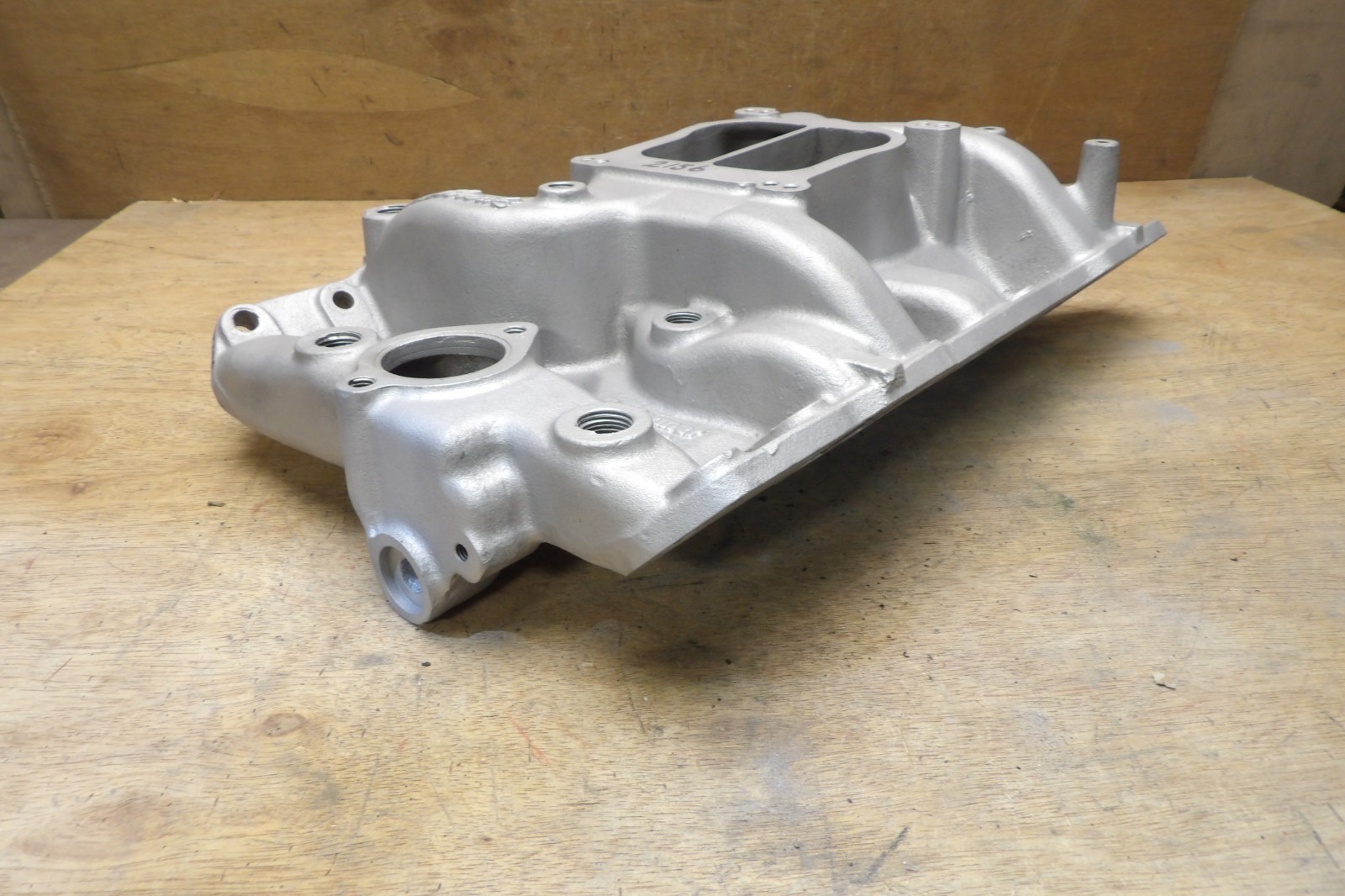 Edelbrock Pontiac Performer 2156 Intake Manifold Aluminum GTO Trans AM ...