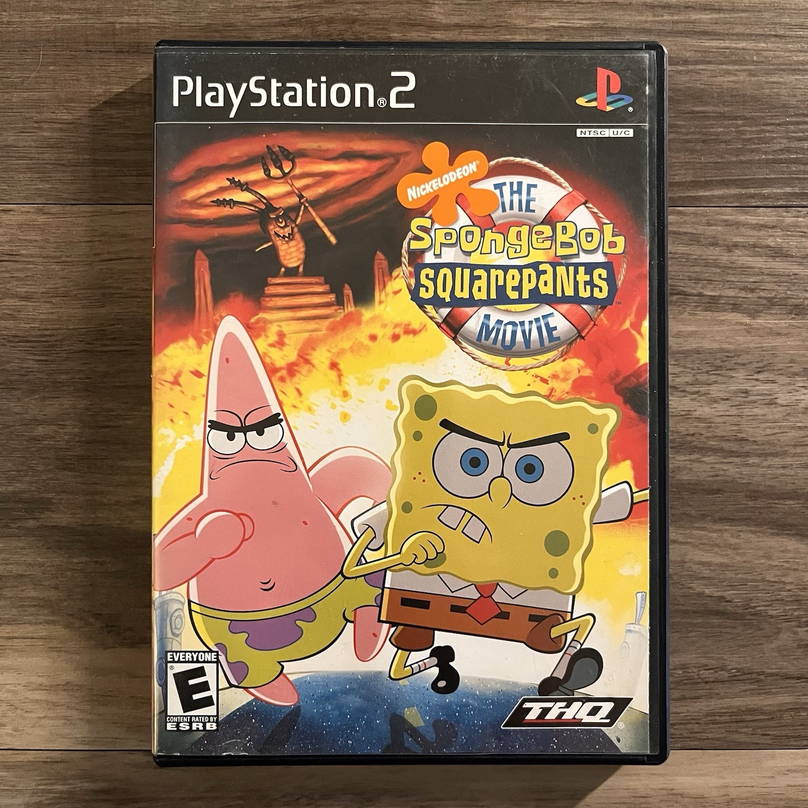 PS2 SpongeBob SquarePants Movie (Sony PlayStation 2, 2004) CIB w/ Manual
