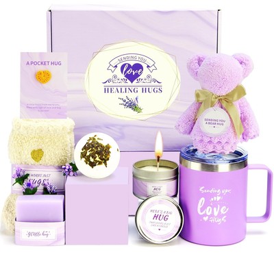 Valentines Day Gifts for Her - Romantic Self Care & Spa 12 Ounces, Purple 